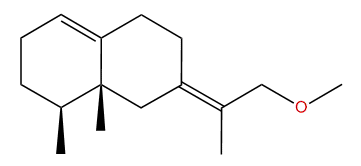 (E)-Eremophila-1(10),7(11)-dien-12-yl methyl ether